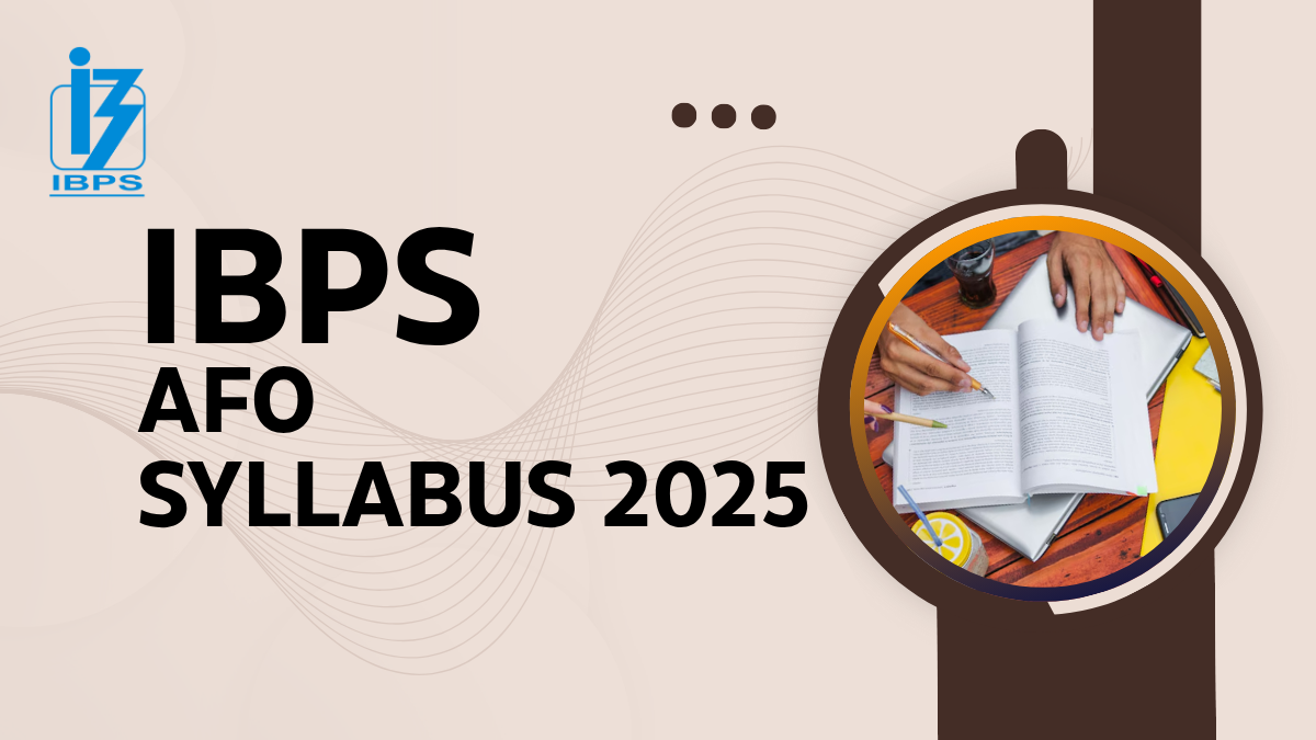 IBPS AFO Syllabus