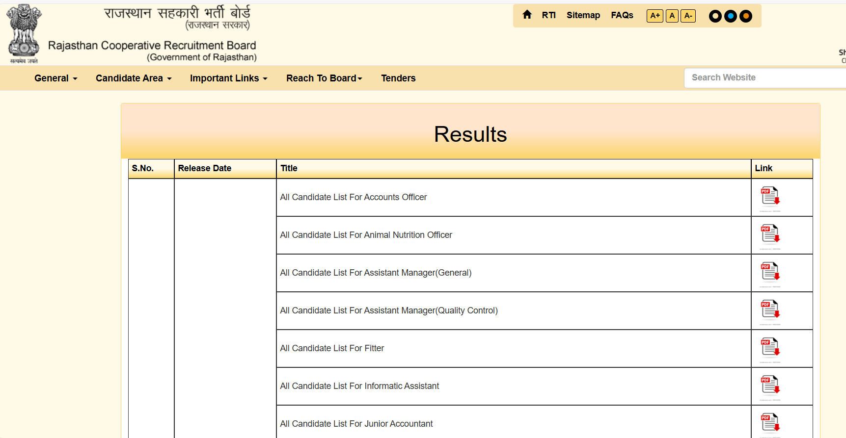 rajasthan rajfed result 2025