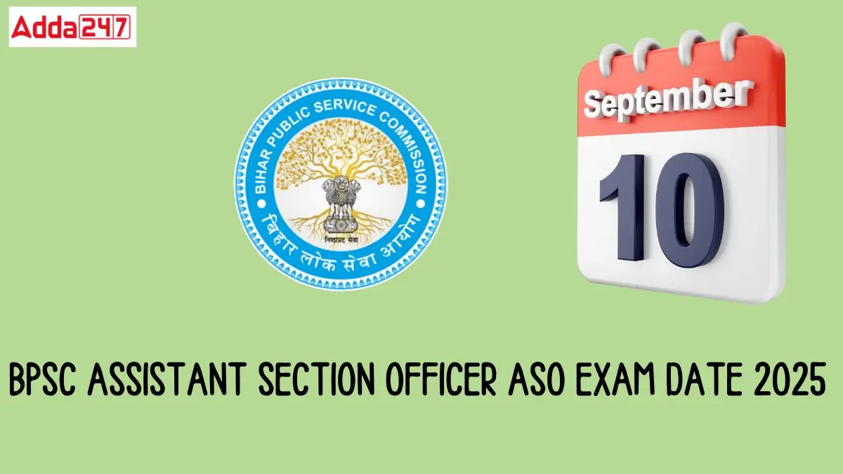 BPSC ASO Exam Date 2025