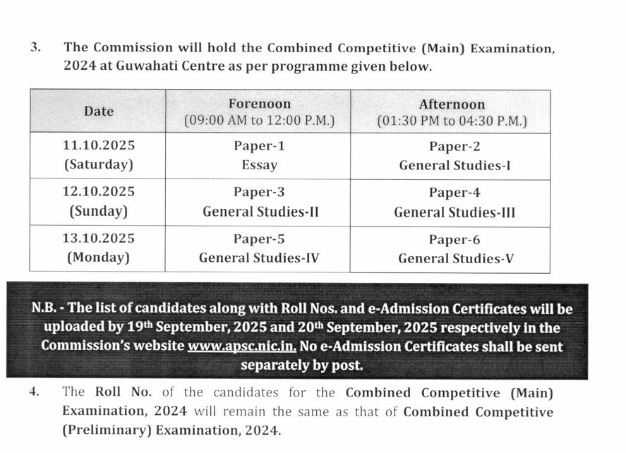 APSC CCE Recruitment 2025, Last Date Soon To Apply_4.1