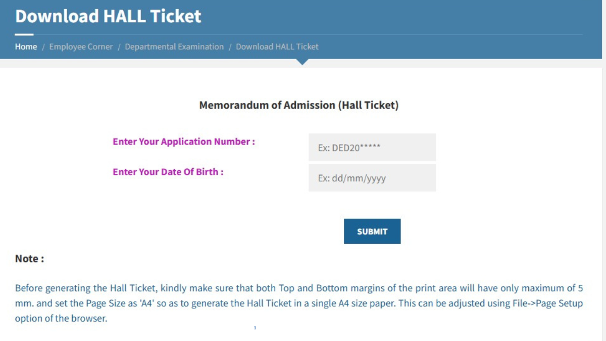 TNPSC Group 4 Hall Ticket 2025, Download Group 4 Admit Card PDF @tnpsc.gov.in