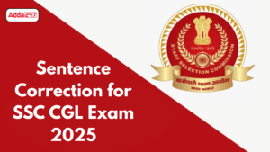 Sentence Correction for SSC CGL Exam