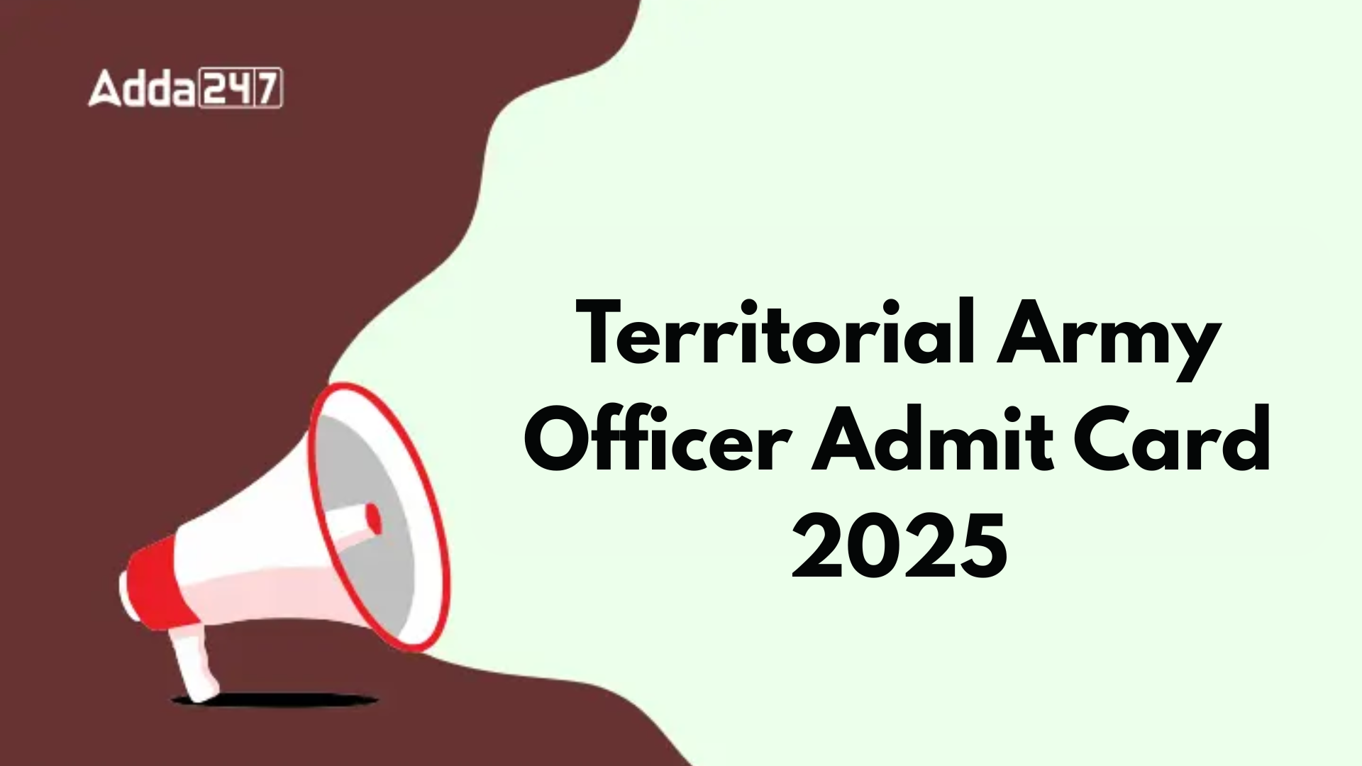 Territorial Army Officer Admit Card 2025