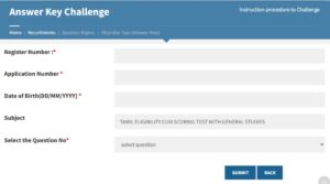 TNPSC Group 4 Answer Key 2025