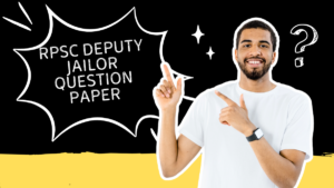 RPSC Deputy Jailor Question Paper 2025 Out, Download PDF