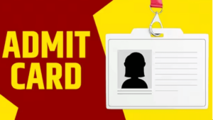 UPSSSC PET Admit Card 2025