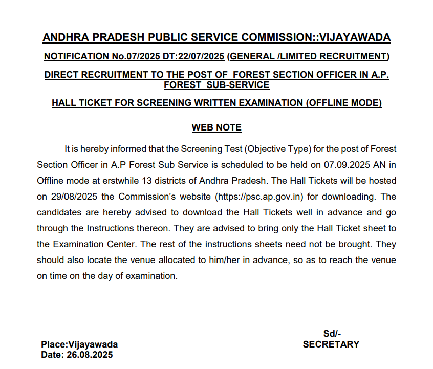 Notice