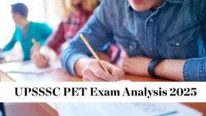 upsssc pet exam analysis 2025