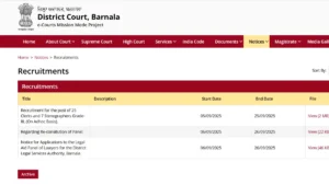 Punjab Court Clerk & Stenographer Recruitment 2025