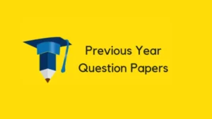 DDA Previous Year Question Papers