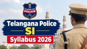 Telangana Police SI Syllabus