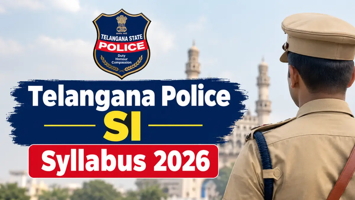 Telangana Police SI Syllabus