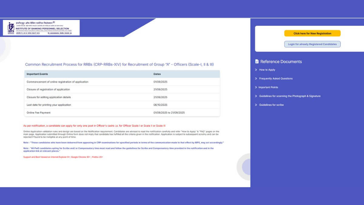 IBPS RRB PO Apply online 2025 (1)