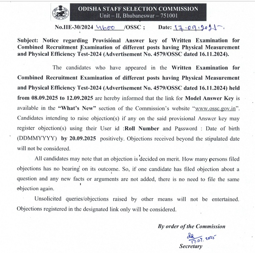 Notice