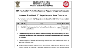 RRB NTPC CBT 2 Exam Date 2025