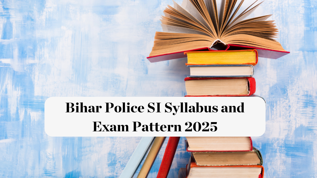 bihar police si syllabus