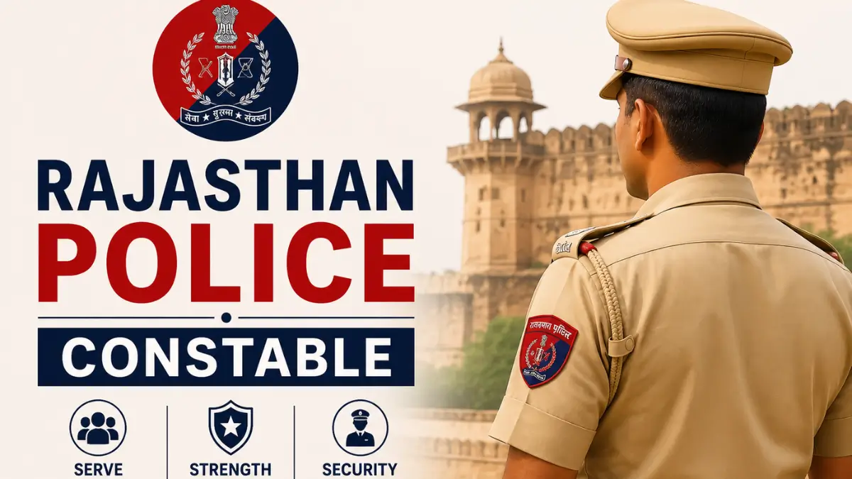 Rajasthan Police Constable New Vacancy 2026
