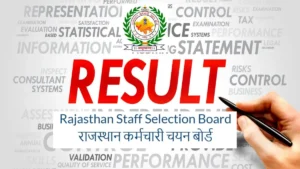 Rajasthan Patwari Result 2025