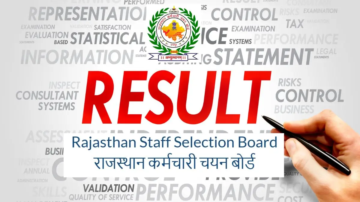 Rajasthan Patwari Result 2025