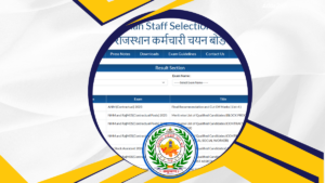 RSMSSB NHM Result 2025