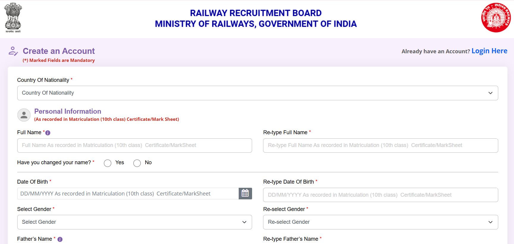RRB NTPC Apply Online 2025 Started at rrbapply.gov.in, Fill Application Form_6.1