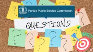 PPSC Defence Services Welfare Officer Previous Year Question Papers