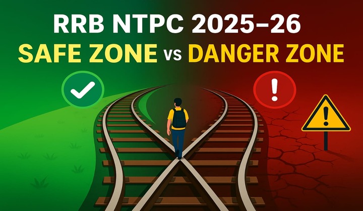 RRB NTPC 2025-26: Safe Zone vs Danger Zone