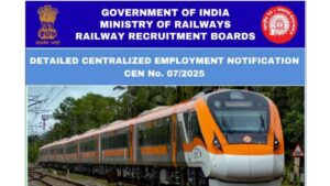 RRB NTPC Undergraduate Recruitment 2025