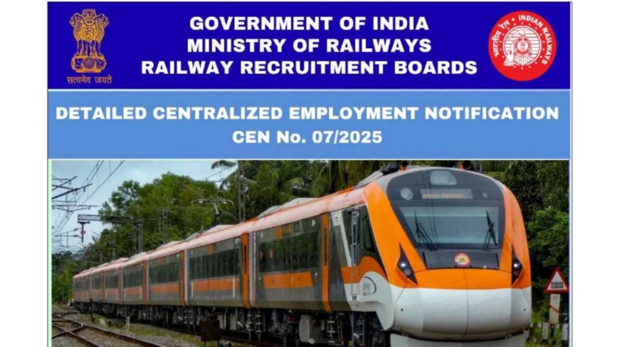 RRB NTPC Undergraduate Recruitment 2025