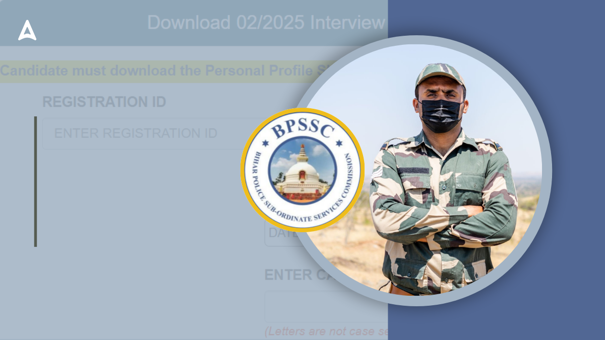 BPSSC Forest Range Officer Interview Call Letter 2025