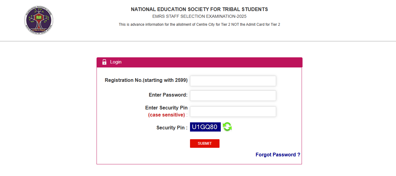 EMRS Staff Nurse City Intimation 2025-26 Out for Tier 2 Exam, Download Now_4.1