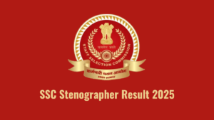 SSC Stenographer Final Result 2026