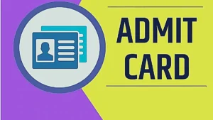 RSSB Platoon Commander Admit card 2025