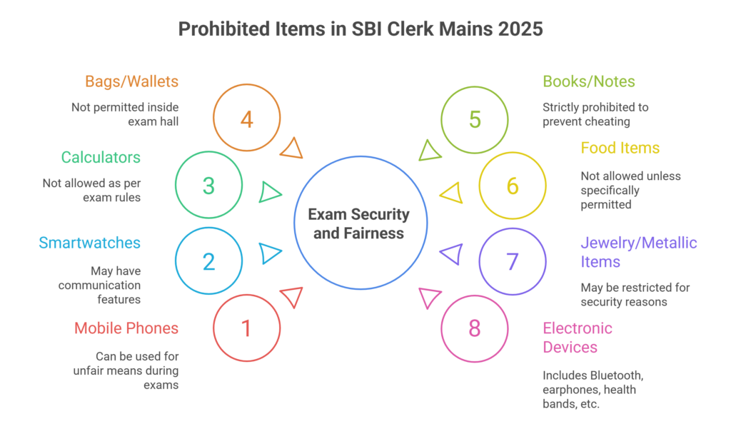 Last Minute Tips for SBI Clerk Mains Exam 2025