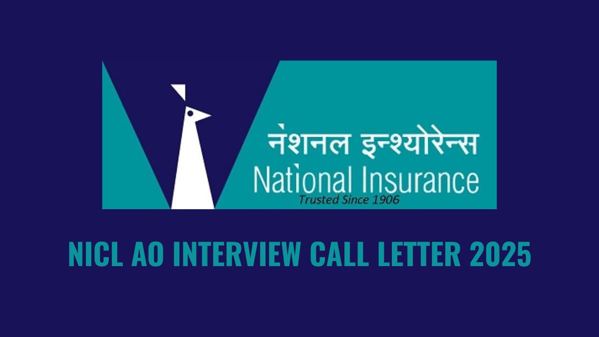 NICL AO Interview Call Letter 2025