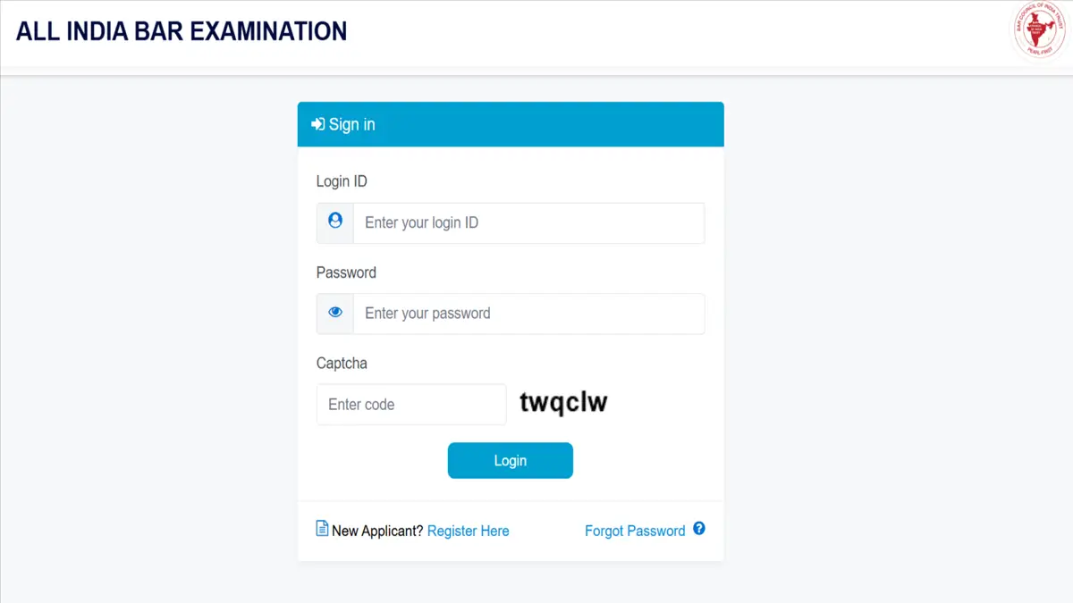 AIBE 20 Admit Card 2025