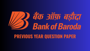 Bank of Baroda Apprentice Previous Year Question Paper