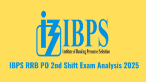 IBPS RRB PO 2nd Shift Exam Analysis 2025