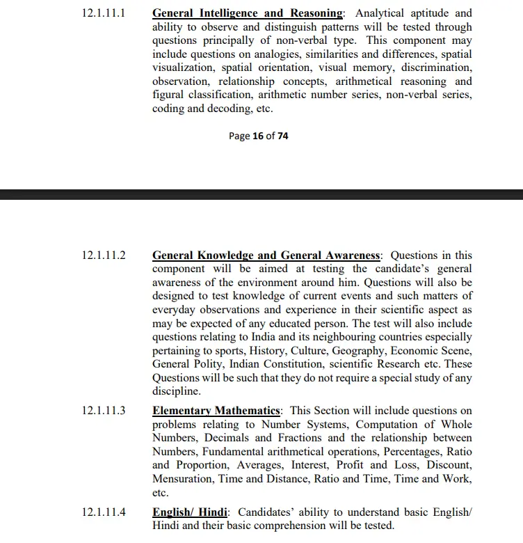 SSC GD Constable Notification 2026 Out for 25487 Vacancies, Download Official PDF_4.1