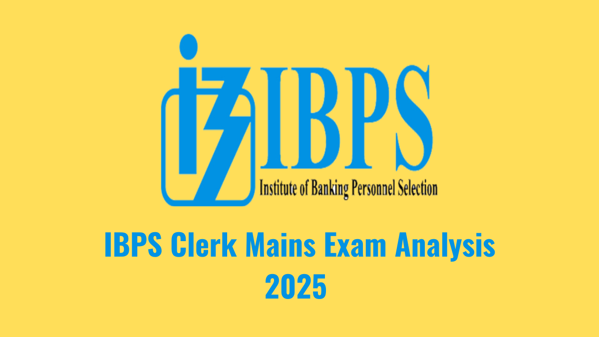 IBPS Clerk Mains Exam Analysis 2025 (2nd December)