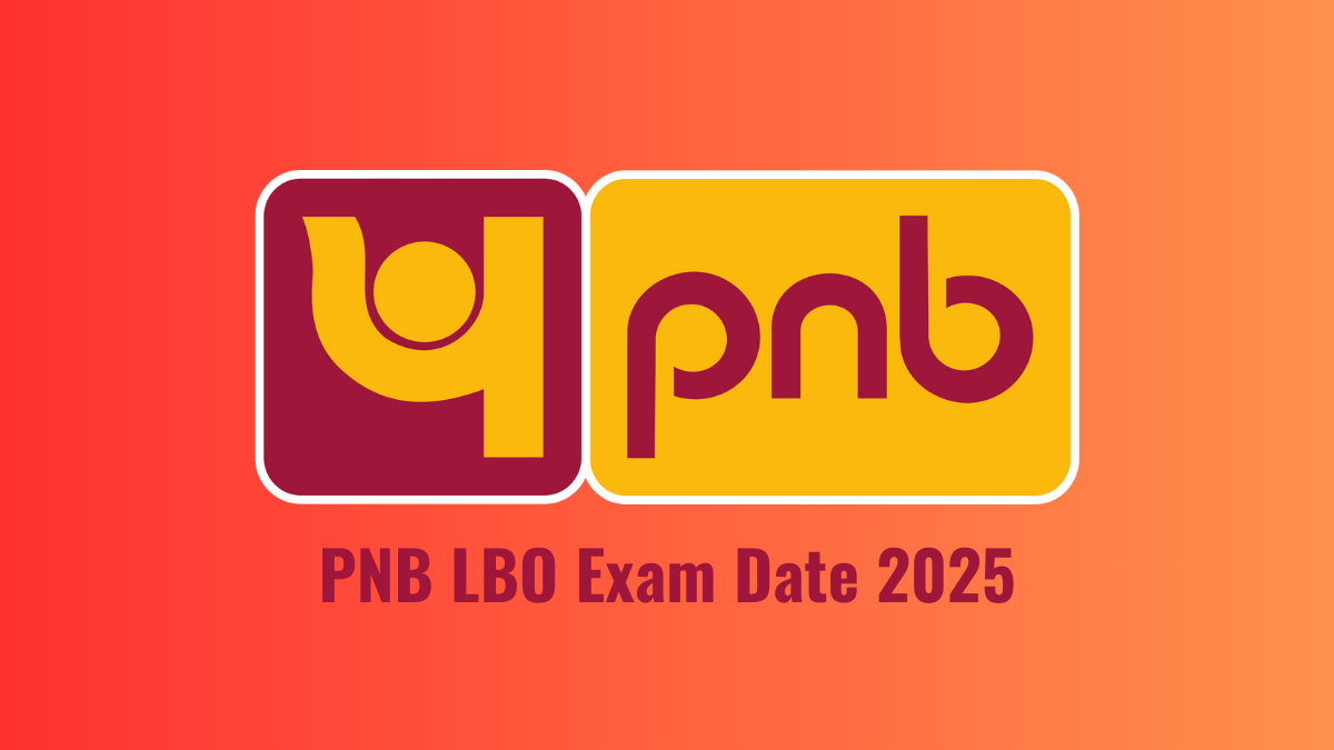 PNB LBO Exam Date 2025
