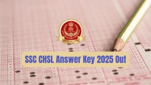 SSC CHSL Answer Key 2025 Out for Tier 1, Download Response Sheet PDF
