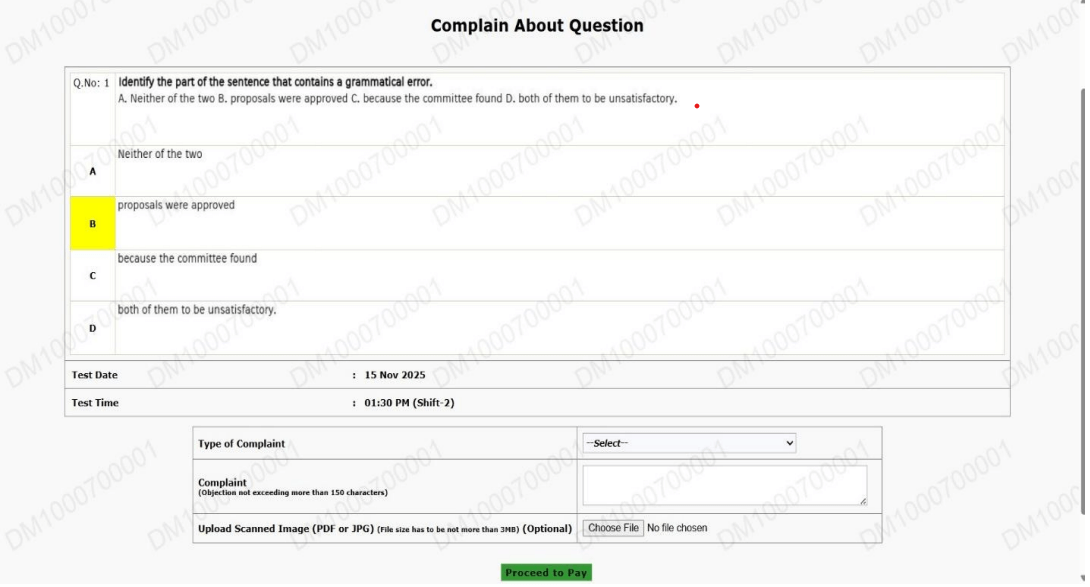SSC CHSL Answer Key 2025 Out for Tier 1, Download Response Sheet PDF_4.1