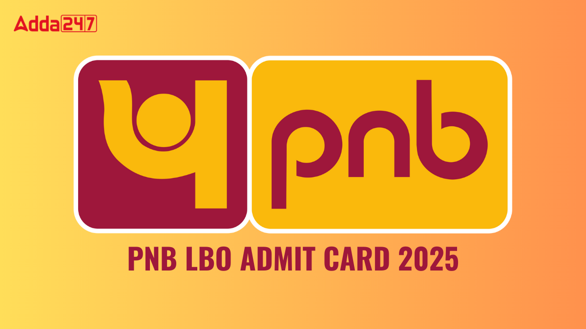 PNB LBO Admit Card 2025