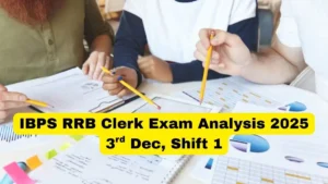 IBPS RRB Clerk 13th December Exam Analysis 2025 Shift 1, Morning Shift Exam Review