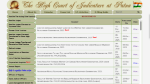 Patna High Court Stenographer Admit Card 2025