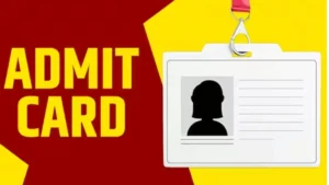Bihar Vidhan Parishad Driver and Office Attendant Admit card 2025