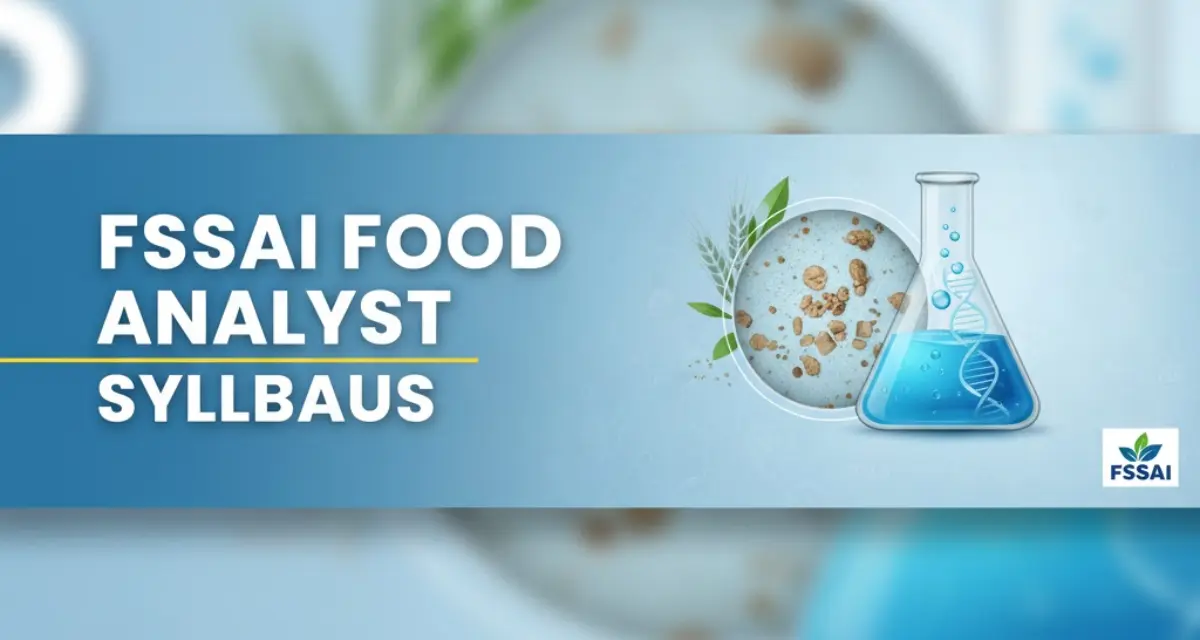 FSSAI Food Analyst Syllabus 2026