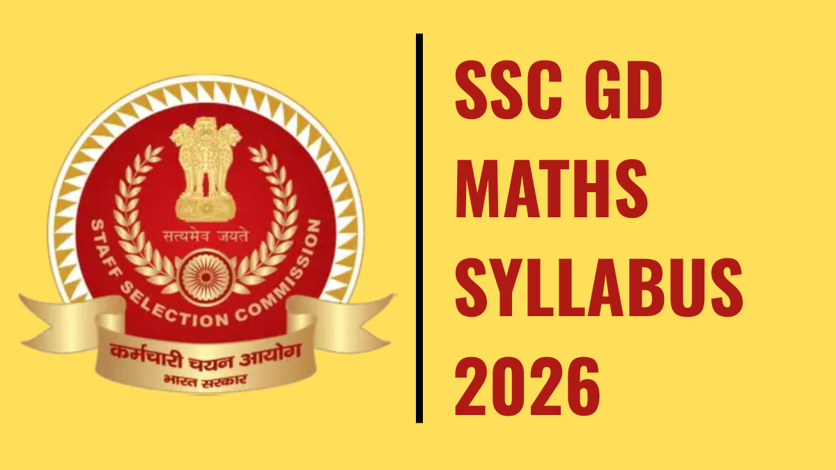 SSC GD MATHS SYLLABUS 2026