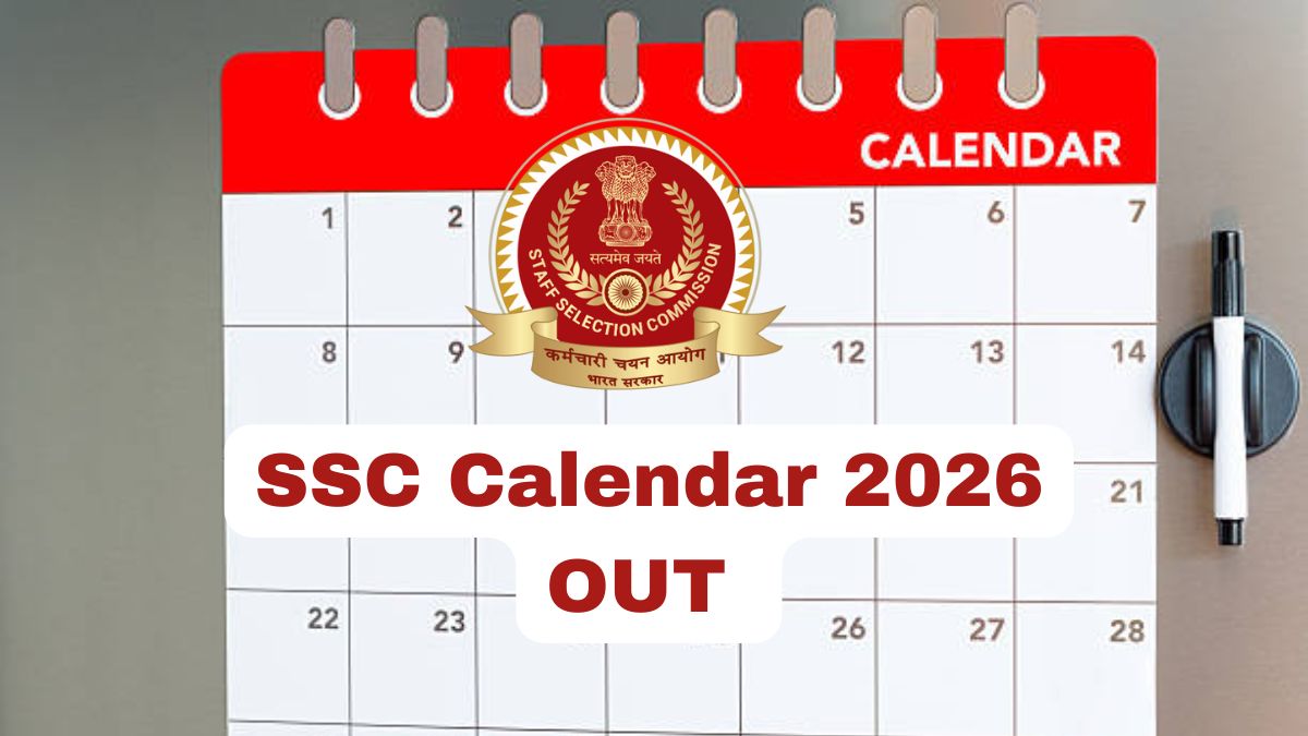 SSC Calendar 2026-27 out
